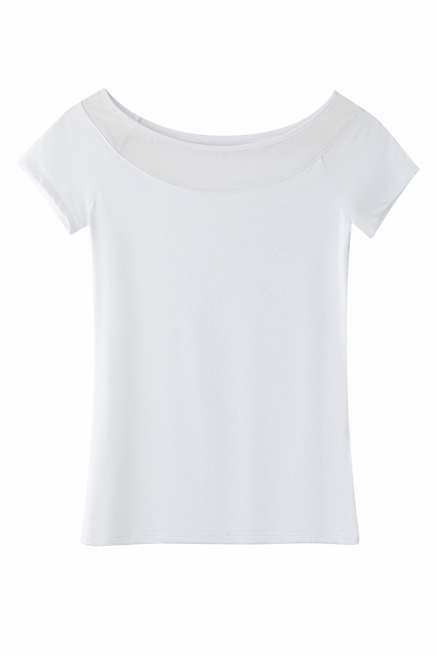 SKYEBeatrixmeshscoopneckt-shirtWhite7