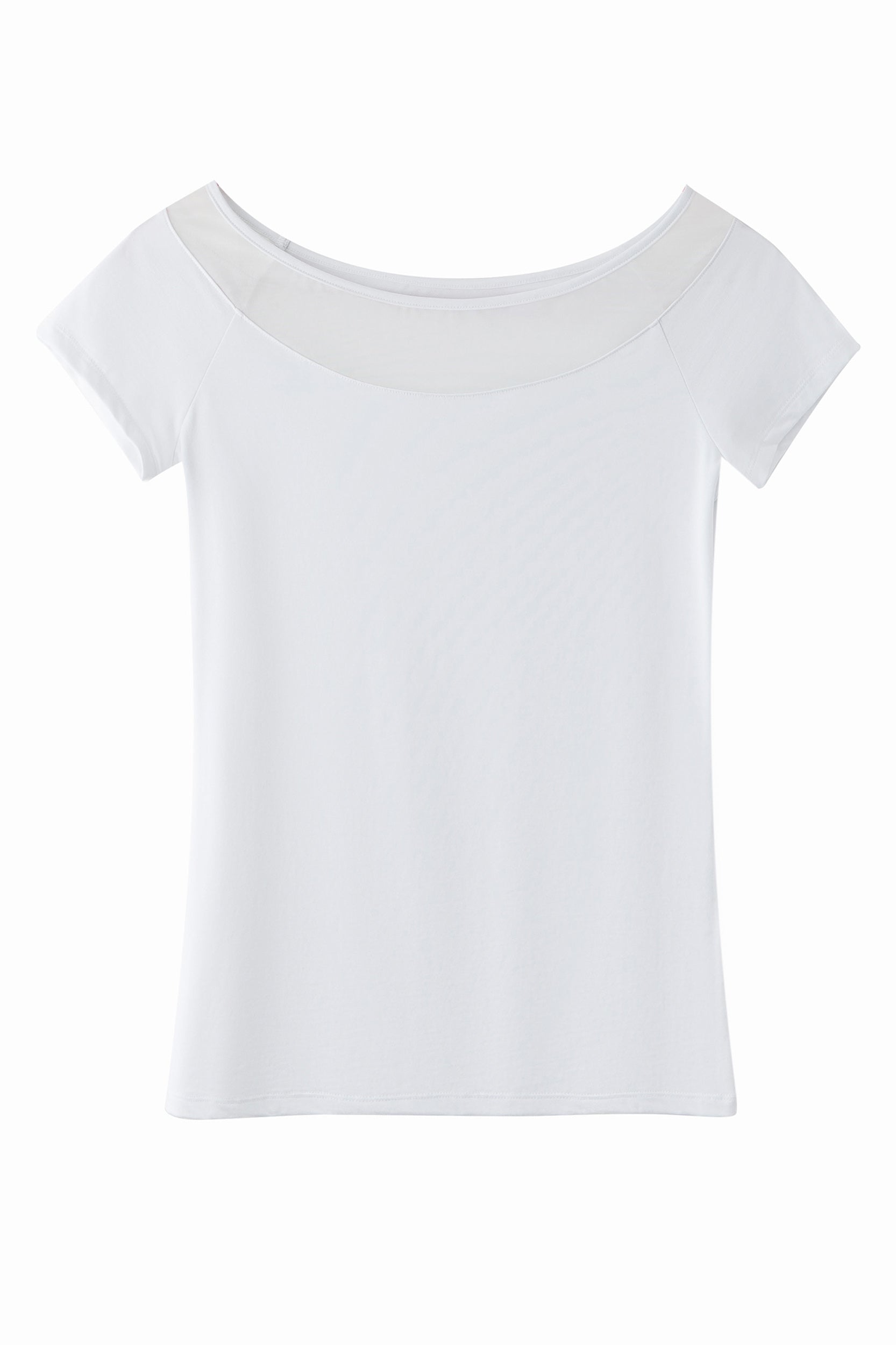 SKYEBeatrixmeshscoopneckt-shirtWhite7