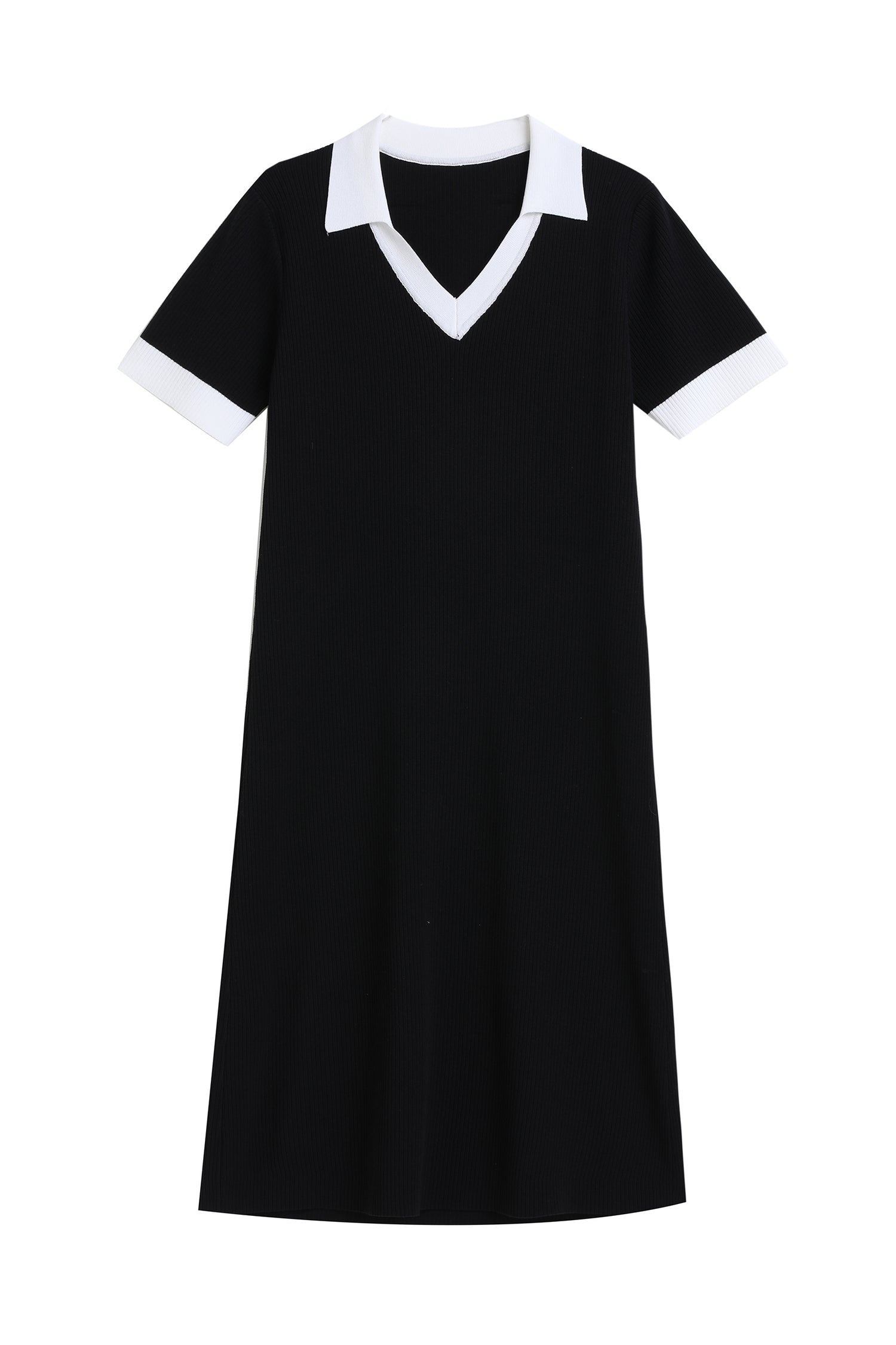 SKYEChelleV-neckRibbedStretchKnitDress_12