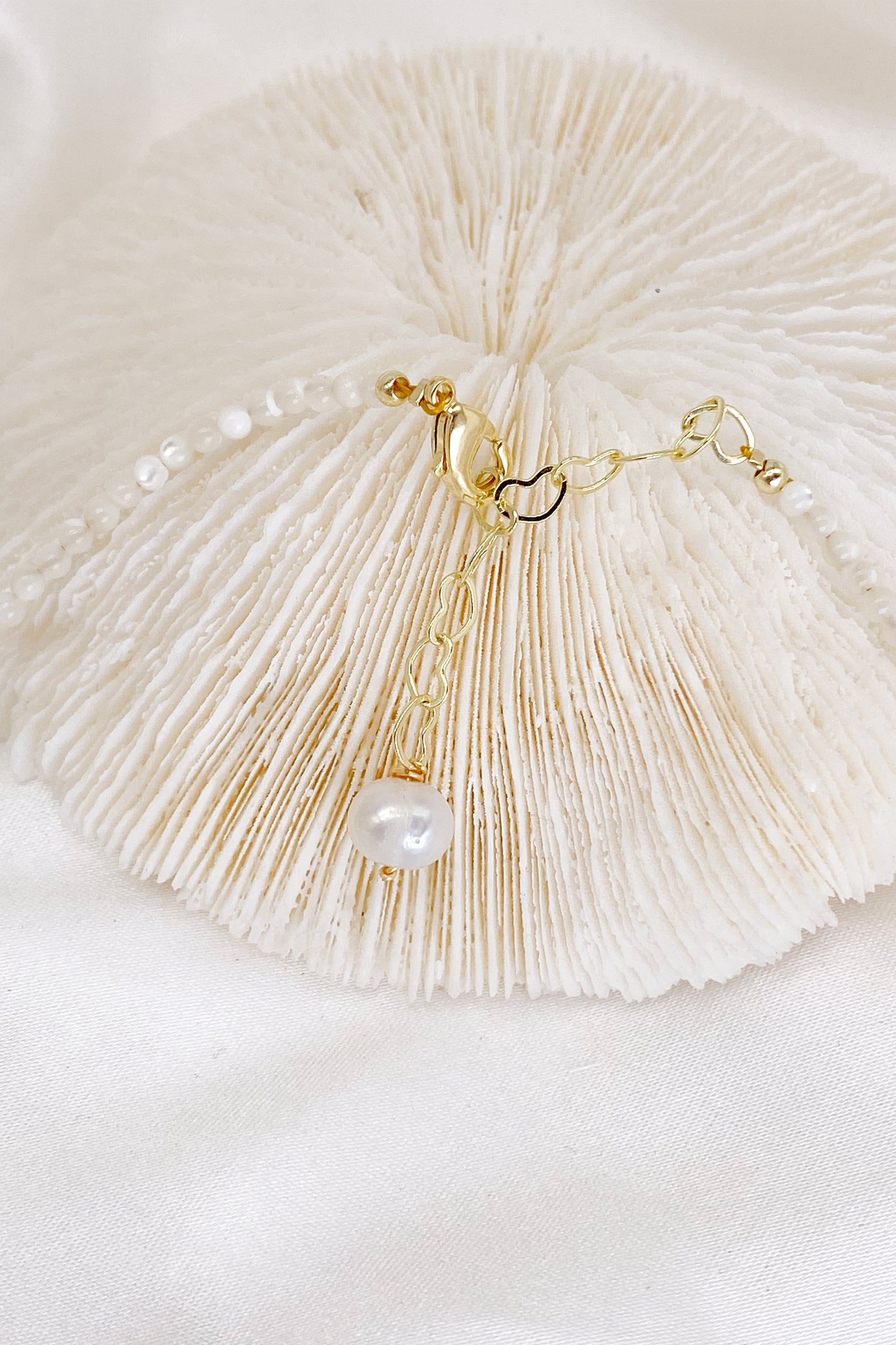 Janelle Butterfly Pearl Drop Necklace