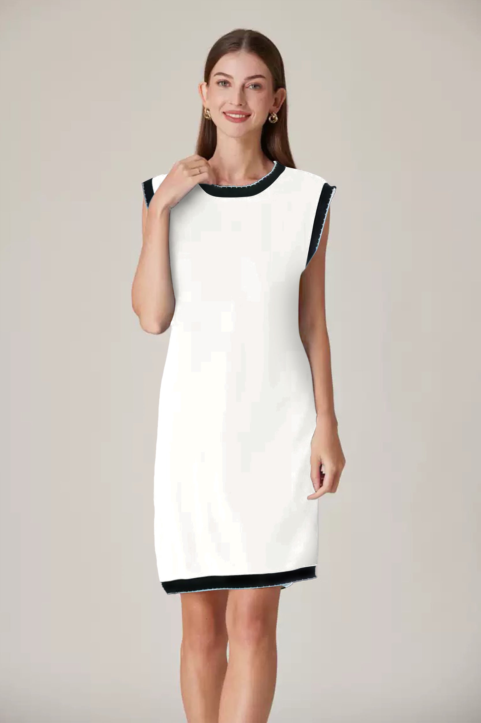 SKYELaylaContrastTrimStretchKnitDressBlackWhite_10