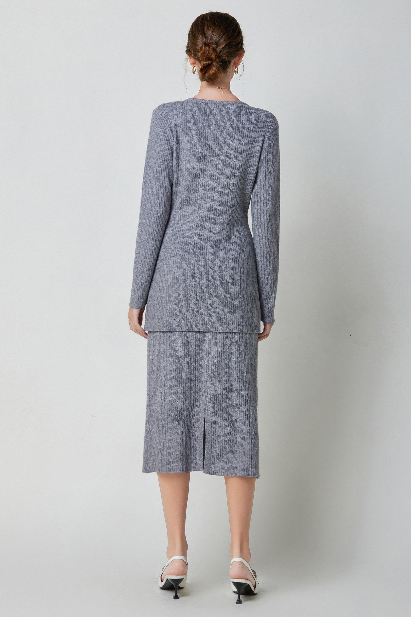 SKYEMarcellaBackSlitStretchKnitMidiSkirt9