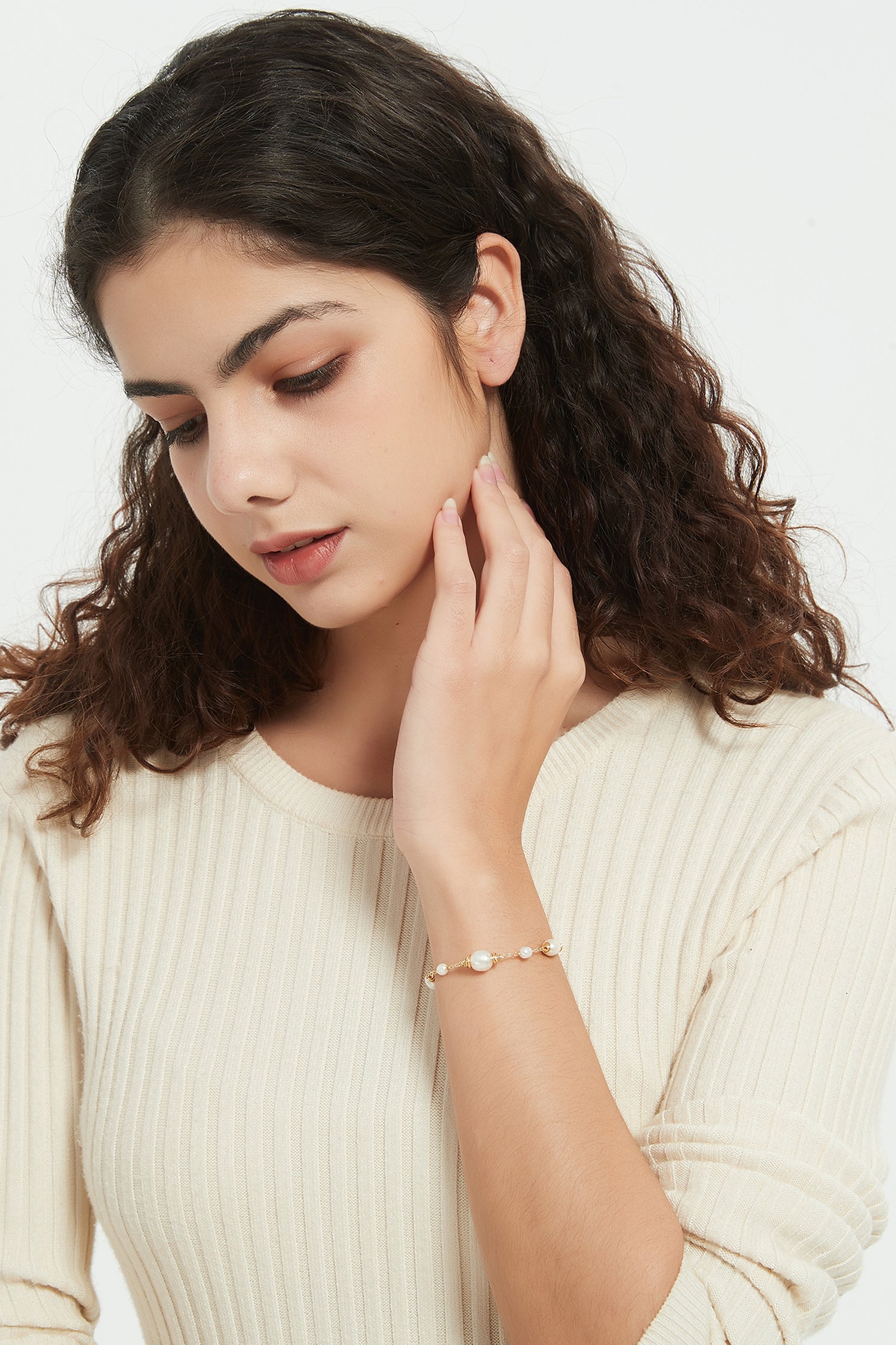 Melisa 18K Gold-Filled Freshwater Pearl Bracelet
