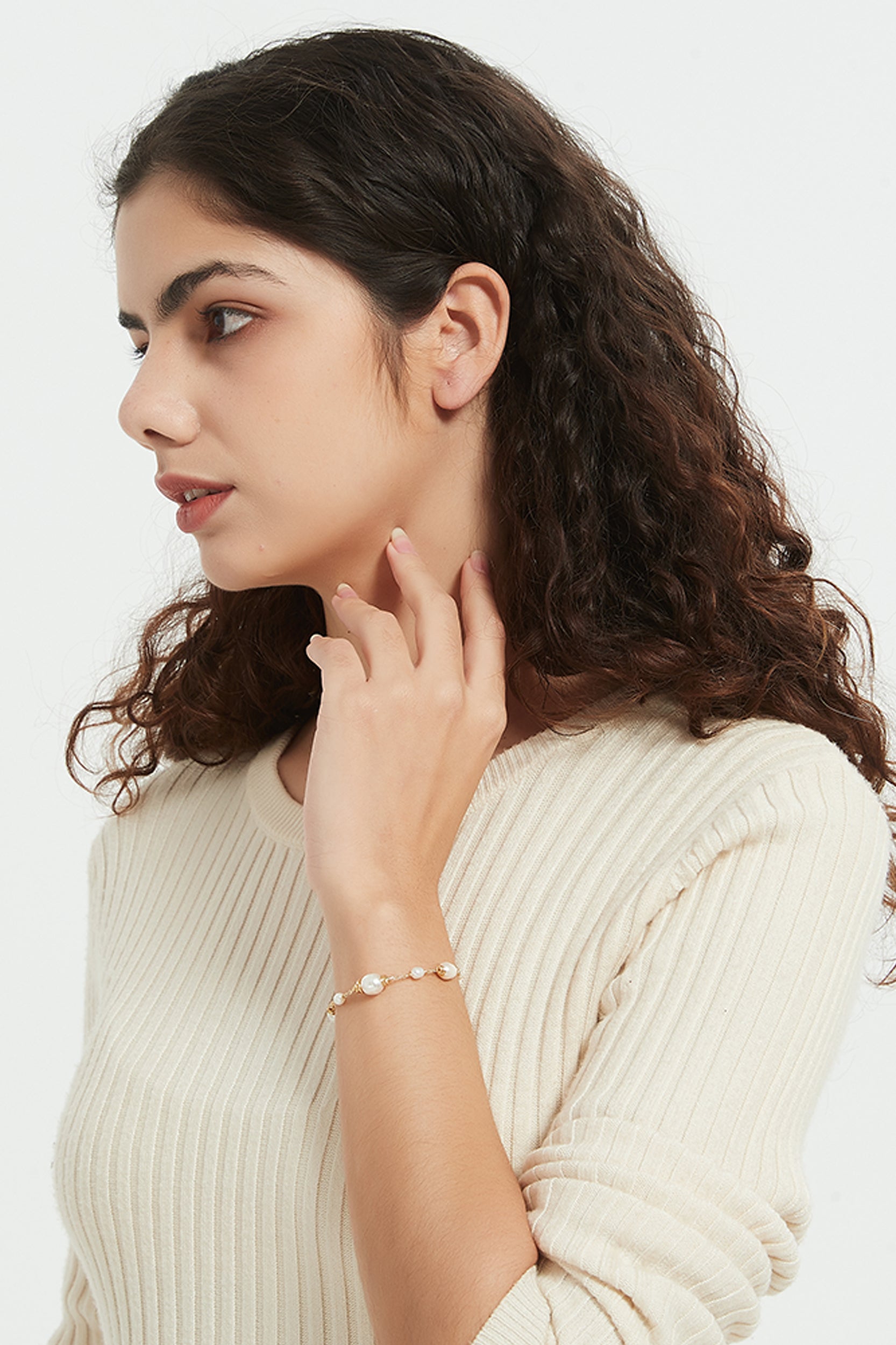 Melisa 18K Gold-Filled Freshwater Pearl Bracelet
