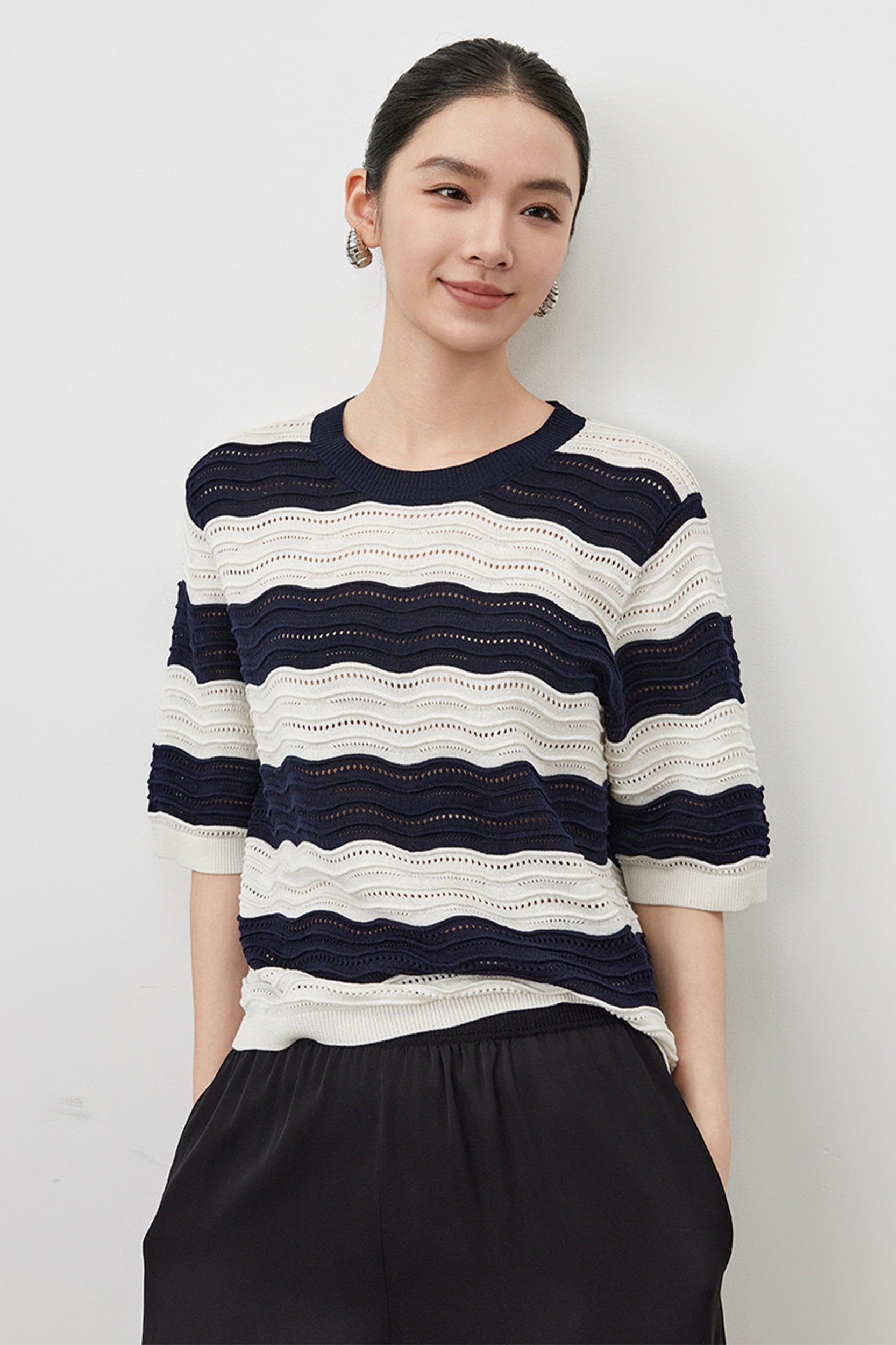 SKYESabrinaSilkStripeKnitTop_6
