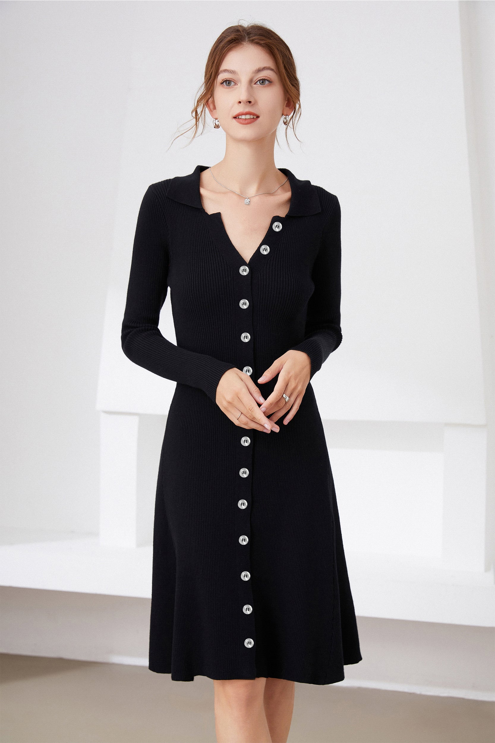 SKYEVanessaV-neckButtonFrontStretchKnitSweaterDress_0000s_0005__416457