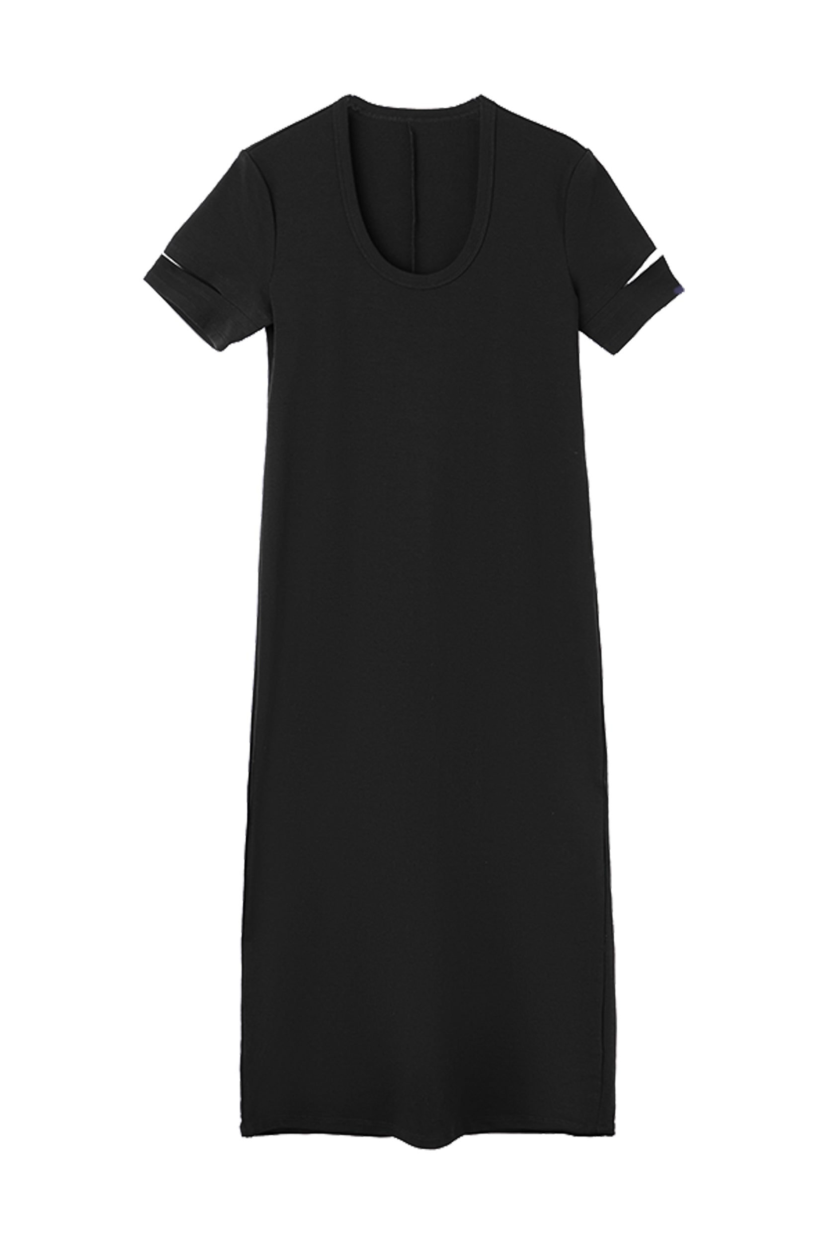 Vega Cotton Cutout Short Sleeve Midi Dress