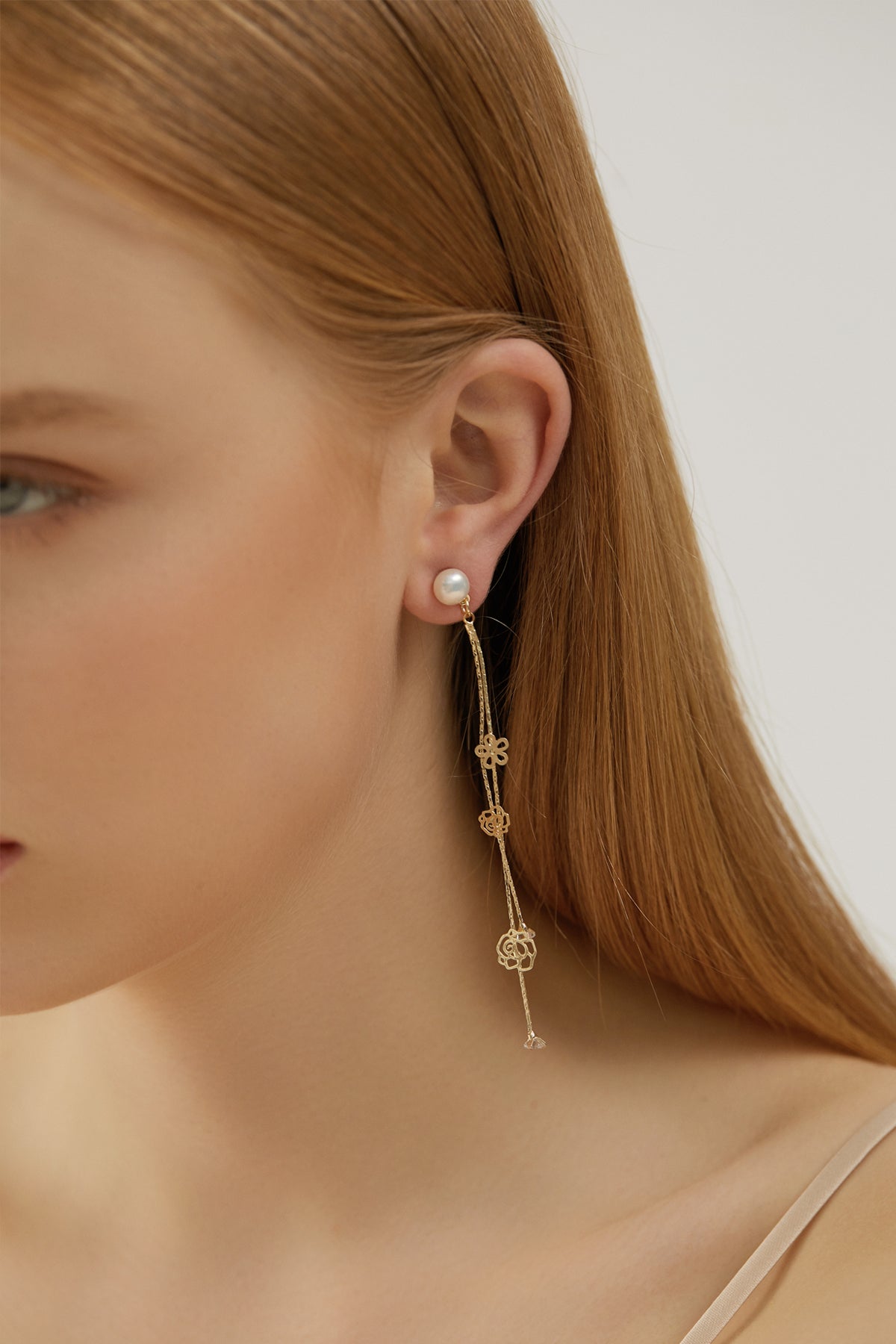 SKYE Eliane Freshwater Pearl Floral Drop Earrings7