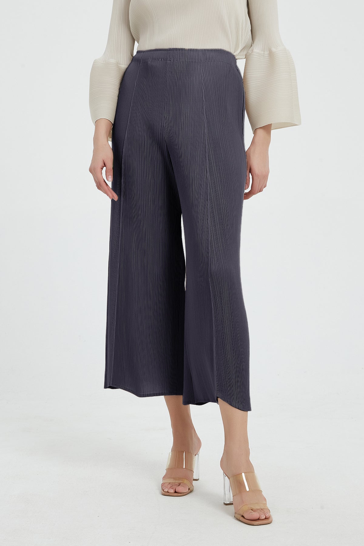 SKYE Faye Washable Silk Pants Black
