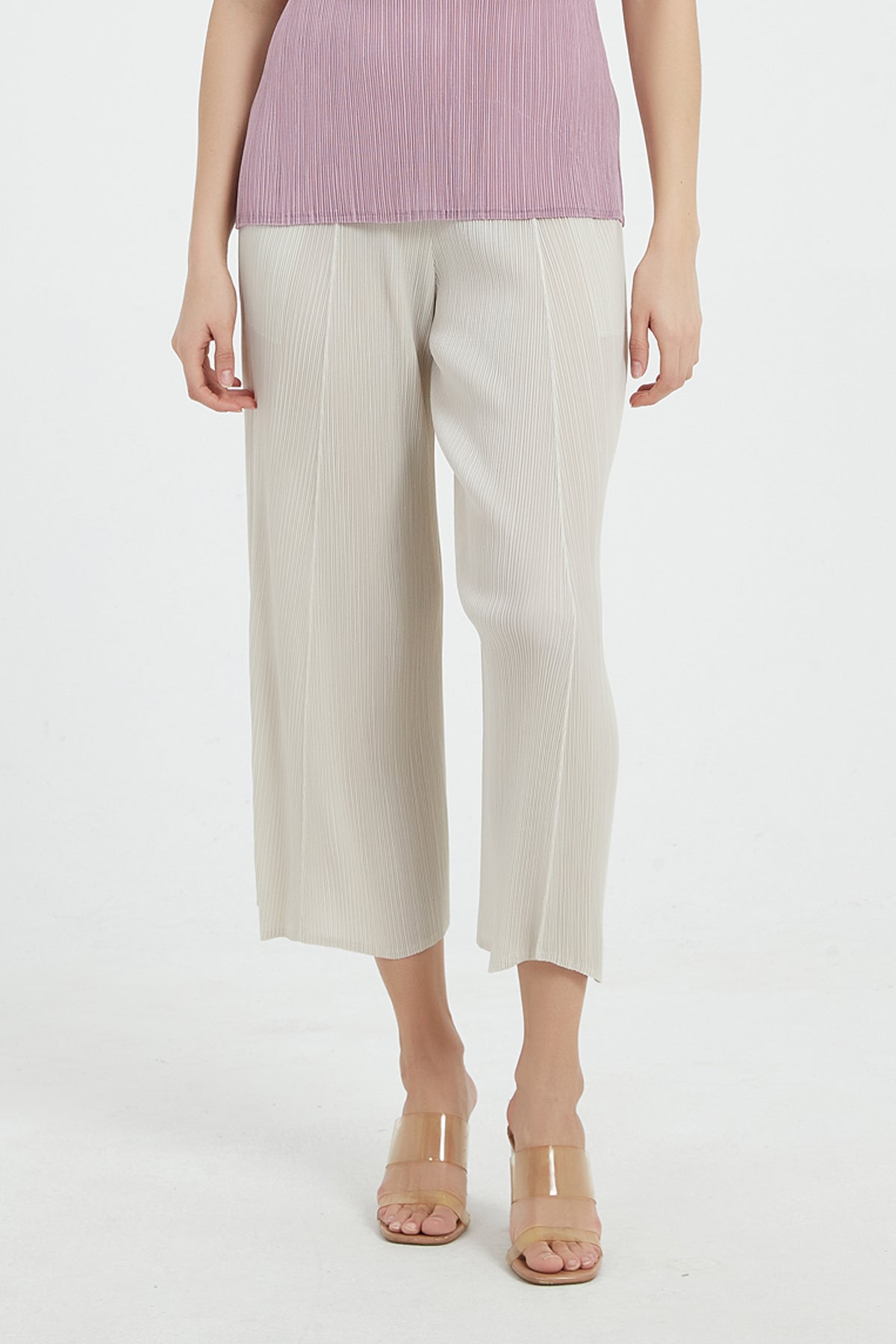 SKYE Faye Washable Silk Pants white5