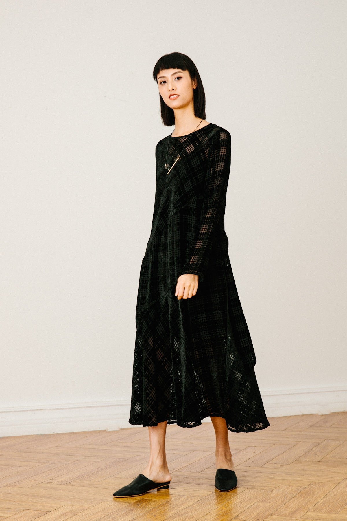 SKYE SF SAN FRANCISCO SHOP MINIMALIST CHIC WOMEN CLOTHING ETHICAL SUSTAINABLE MODERN CALIFORNIA Dezi Dress black 2