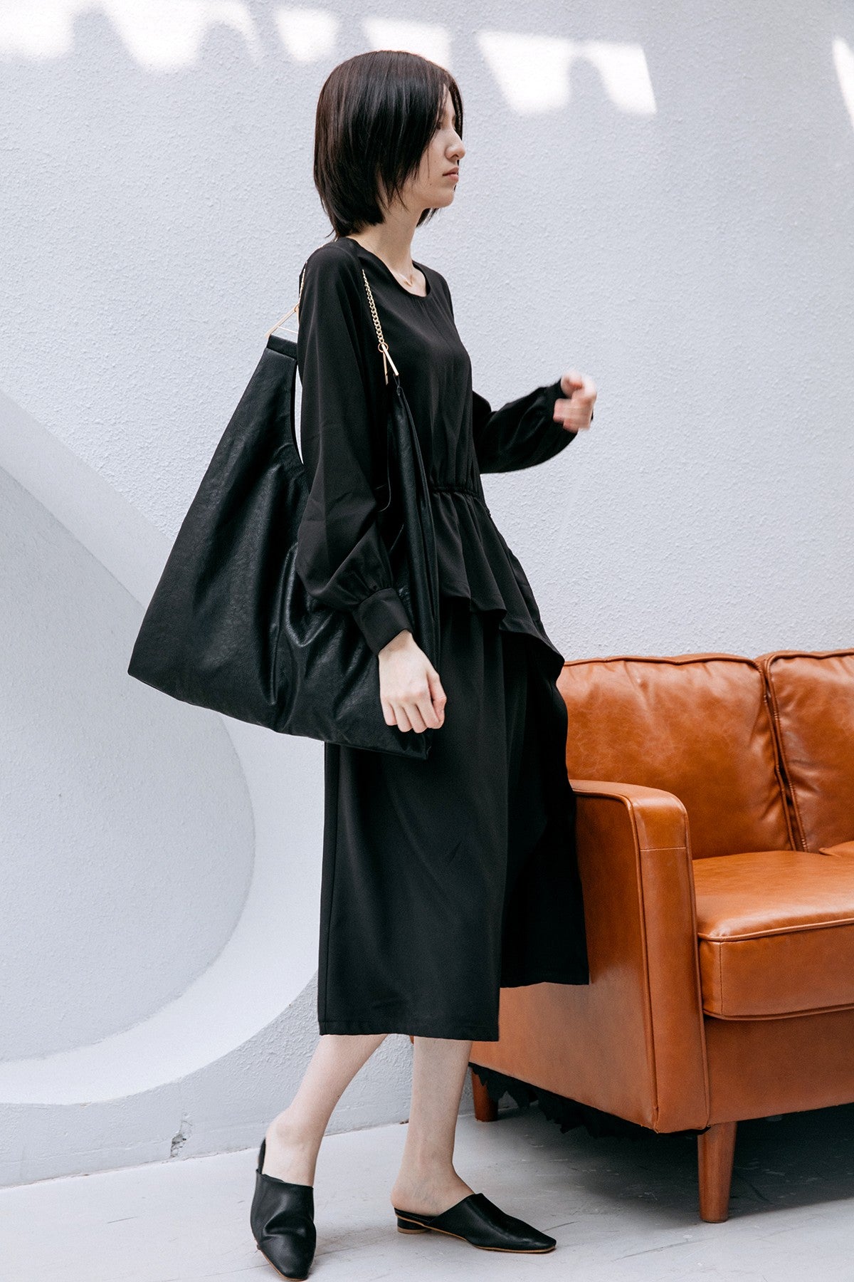 SKYE San Francisco SF California shop ethical sustainable modern chic minimalist luxury clothing women fashion Felicity Dress 6