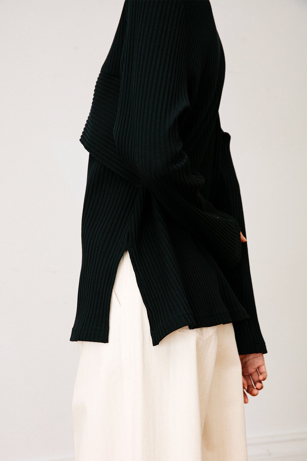 SKYE San Francisco SF California shop ethical sustainable modern chic minimalist luxury clothing women fashion Georgina Top black 5
