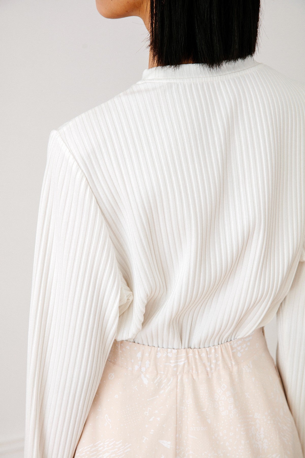 SKYE San Francisco SF California shop ethical sustainable modern chic minimalist luxury clothing women fashion Georgina Top white 3