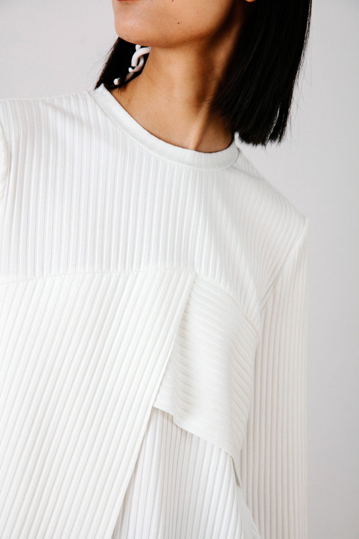 SKYE San Francisco SF California shop ethical sustainable modern chic minimalist luxury clothing women fashion Georgina Top white 5