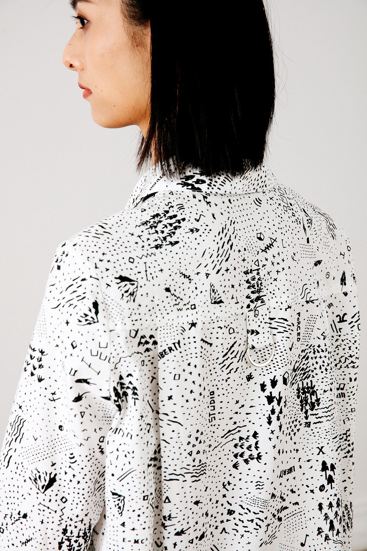 SKYE San Francisco SF California shop ethical sustainable modern chic minimalist luxury clothing women fashion Remi Shirt 3