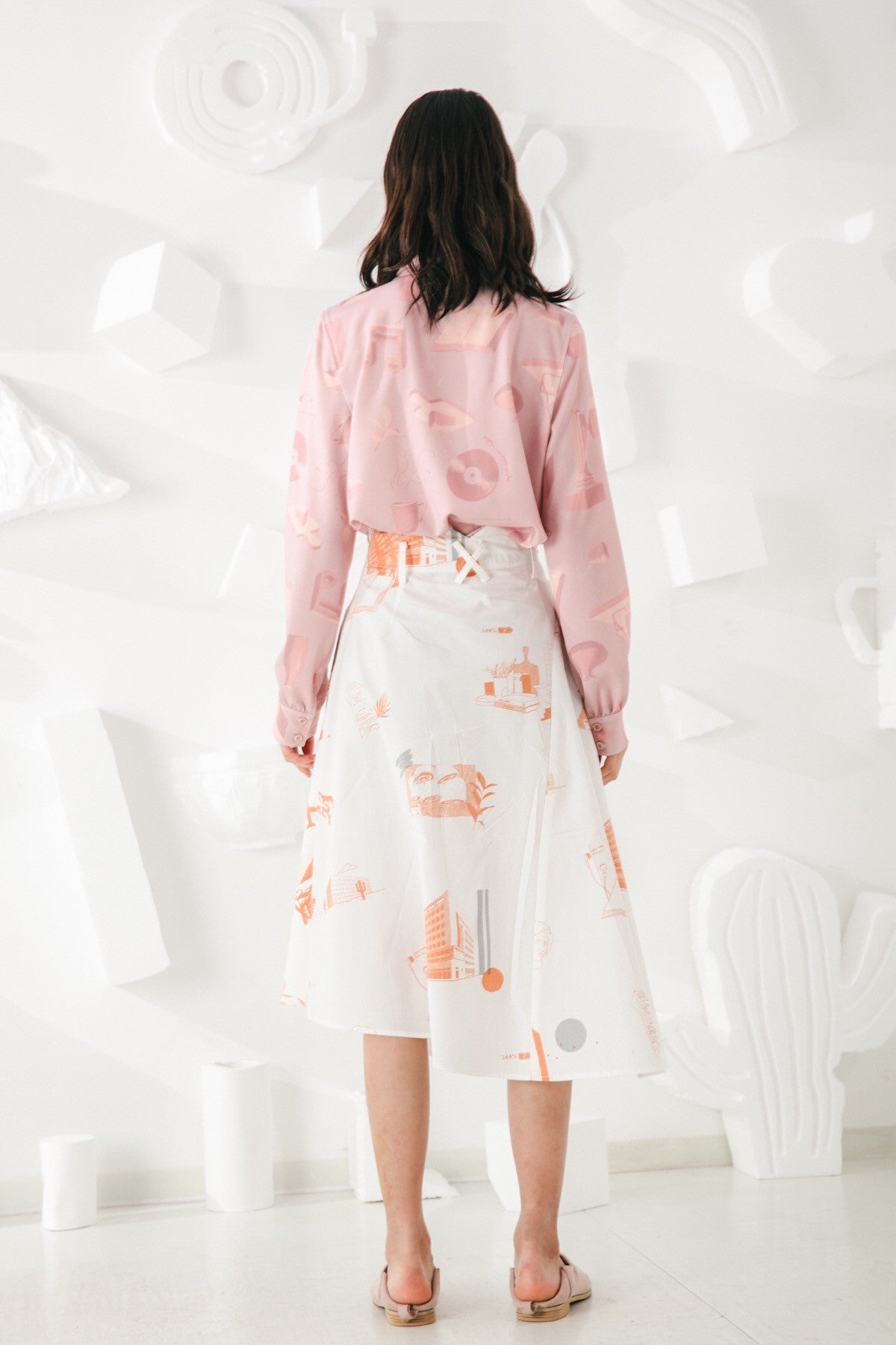 SKYE San Francisco SF shop ethical modern minimalist quality women clothing fashion Apolline Skirt 6