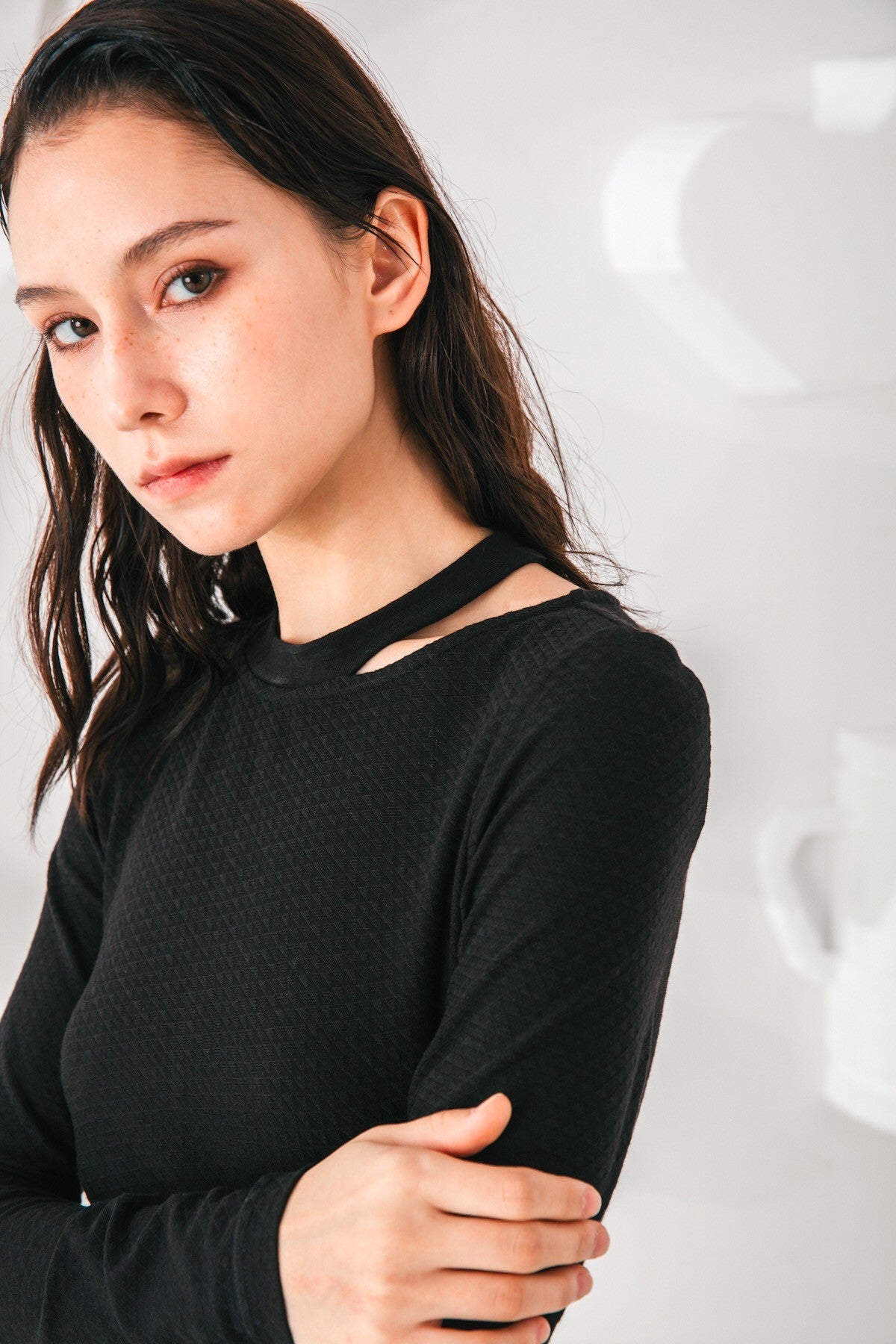 SKYE San Francisco SF shop ethical modern minimalist quality women clothing fashion Mélanie Dress black