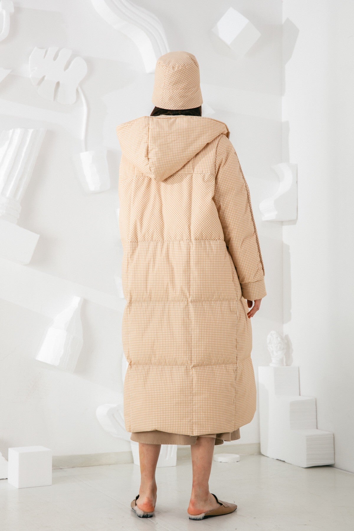 SKYE San Francisco SF shop ethical sustainable modern minimalist elegant quality women clothing fashion brand Garcelle Down Puffer Coat Parka 2
