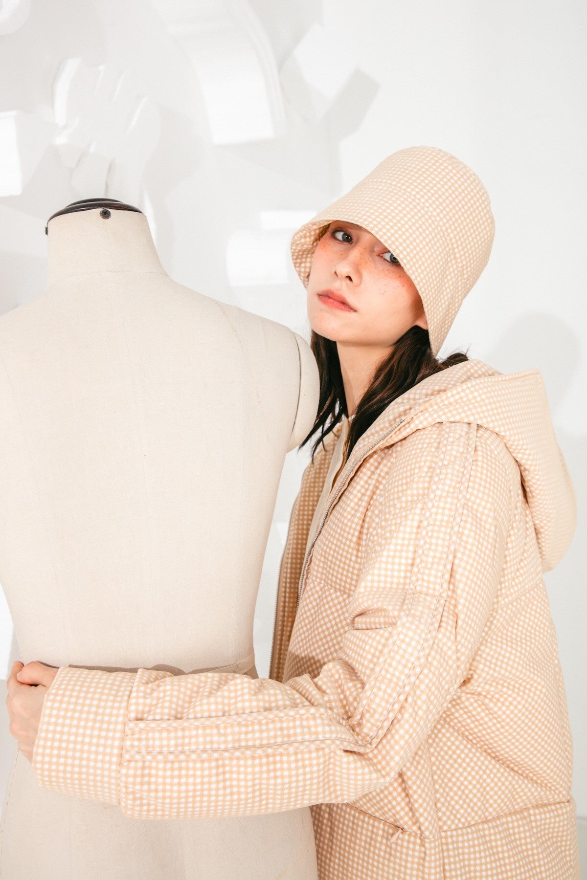 SKYE San Francisco SF shop ethical sustainable modern minimalist elegant quality women clothing fashion brand Garcelle Down Puffer Coat Parka 5