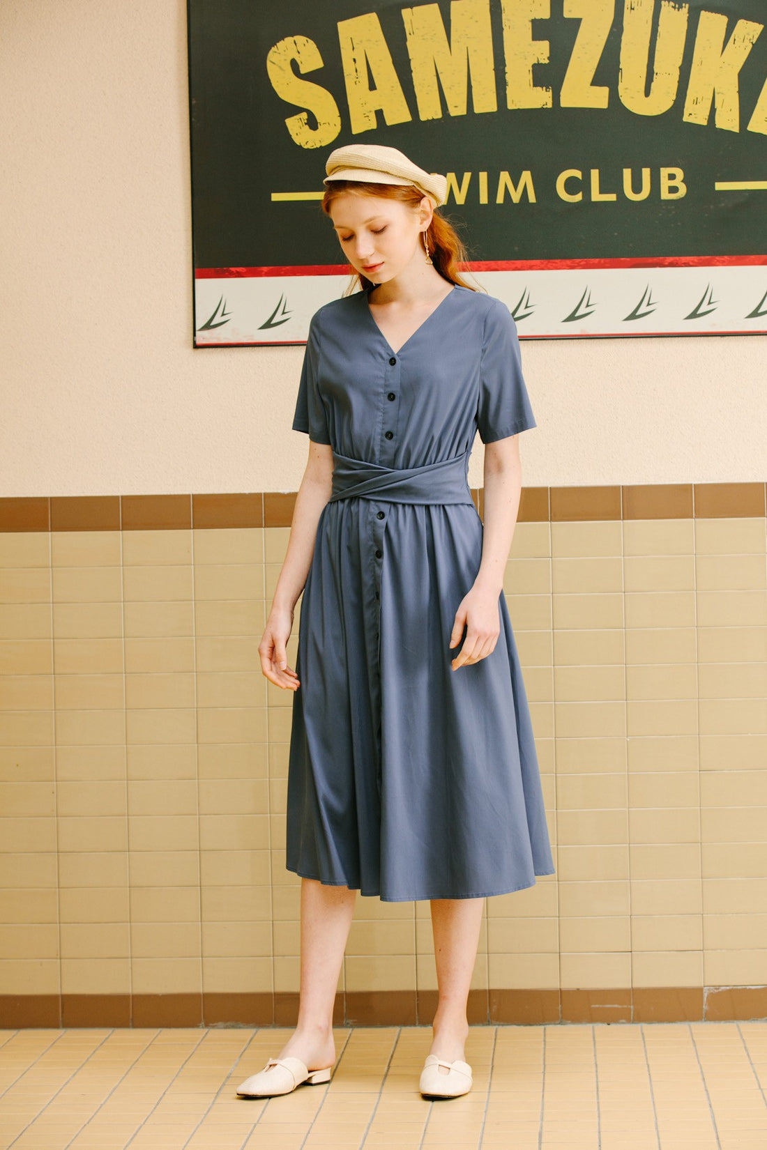 SKYE San Francisco SF shop ethical sustainable modern minimalist quality women clothing boutique fashion Spring 2020 Risette Dress 6