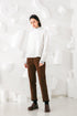 SKYE San Francisco SF shop ethical sustainable modern minimalist quality women clothing fashion Clementine Top faux 2 piece green 6