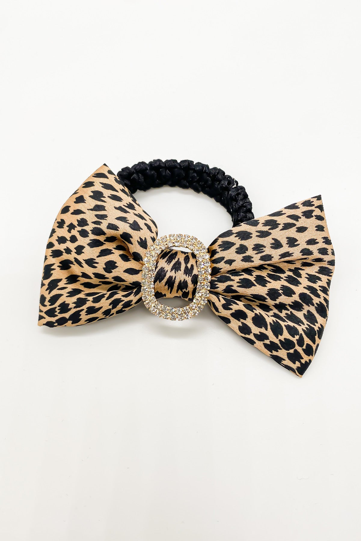 SKYE San Francisco Shop Chic Modern Elegant Classy Women Jewelry French Parisian Minimalist Bessie Velvet Bow Crystal Hair Tie 3
