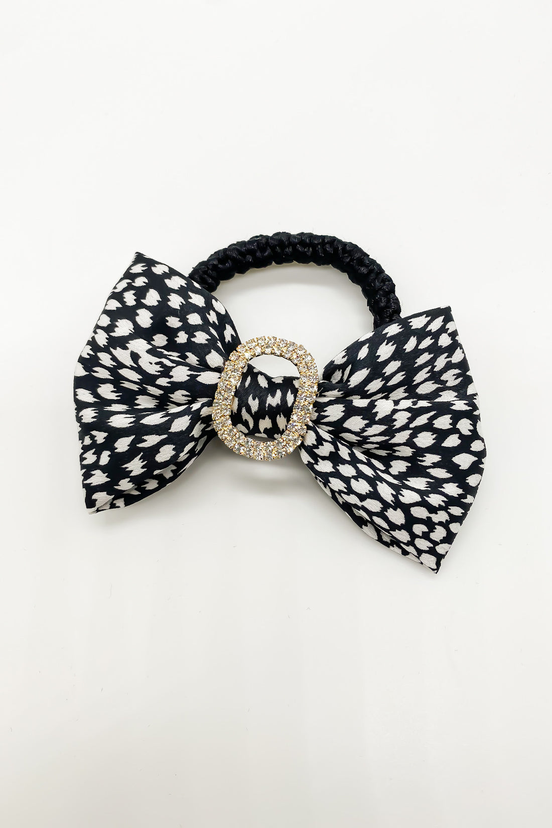 SKYE San Francisco Shop Chic Modern Elegant Classy Women Jewelry French Parisian Minimalist Bessie Velvet Bow Crystal Hair Tie 4