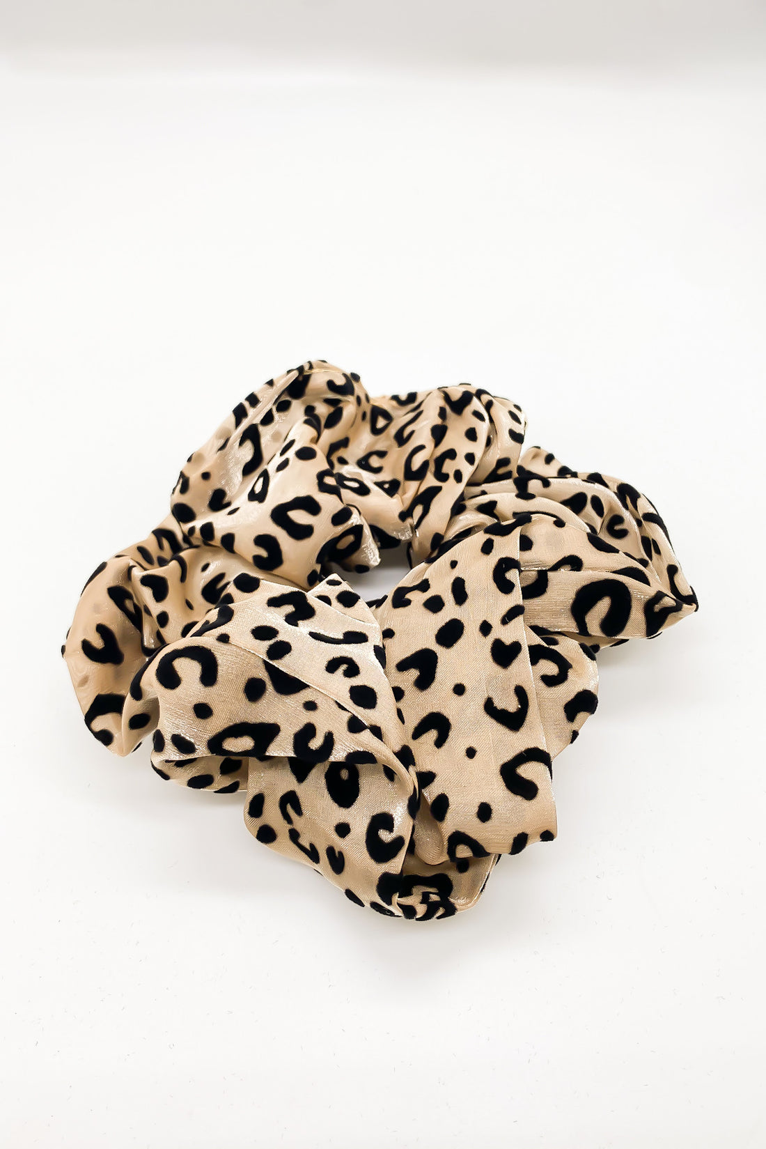 SKYE San Francisco Shop Chic Modern Elegant Classy Women Jewelry French Parisian Minimalist Calliope Leopard Print Velvet Scrunchie 4