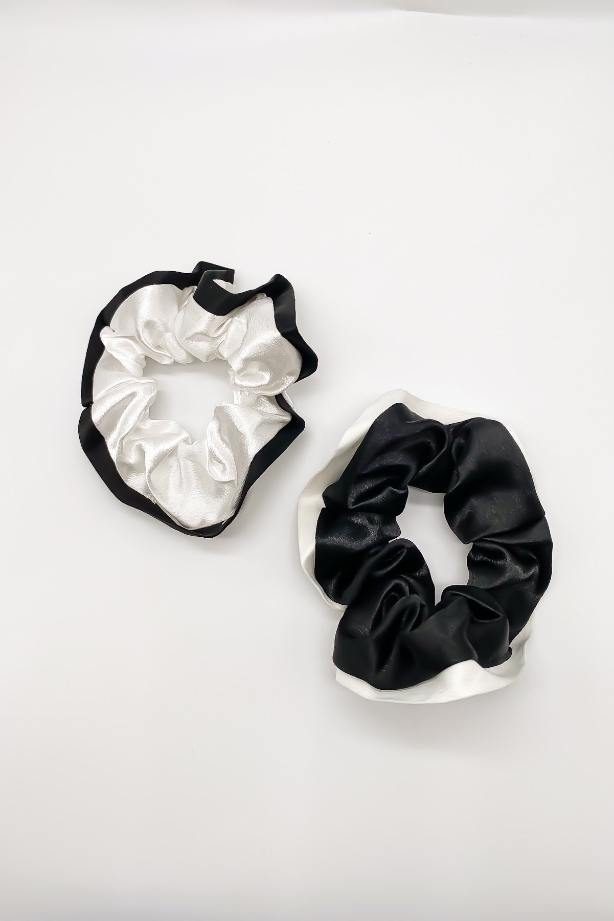 SKYE San Francisco Shop Chic Modern Elegant Classy Women Jewelry French Parisian Minimalist Valentina Satin Scrunchie 4