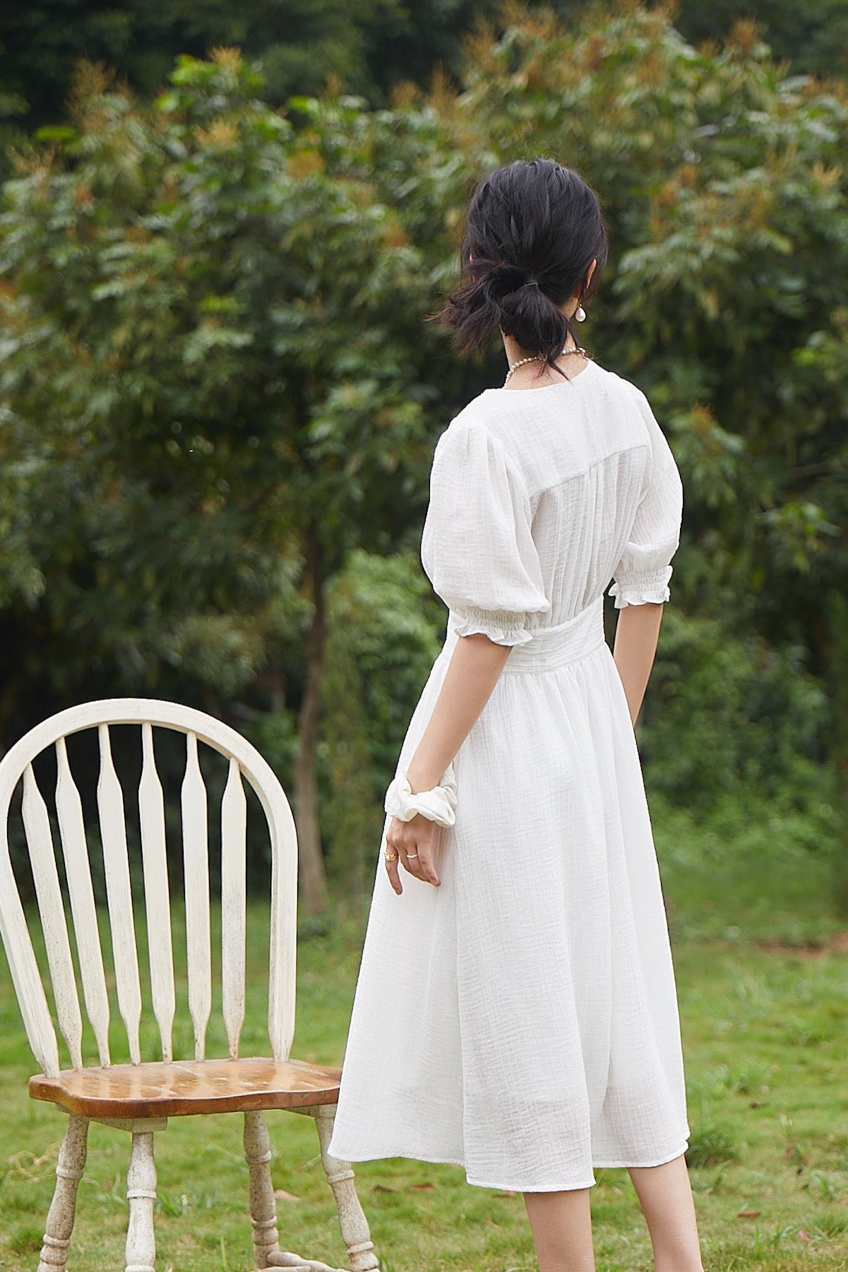 SKYE San Francisco Shop SF Chic Modern Elegant Classy Women Clothing French Parisian Minimalist Fashion Dress white 6