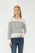 SKYE San Francisco Shop SF Chic Modern Elegant Classy Women Clothing French Parisian Minimalist Fashion Style Fae Striped Cardigan 5