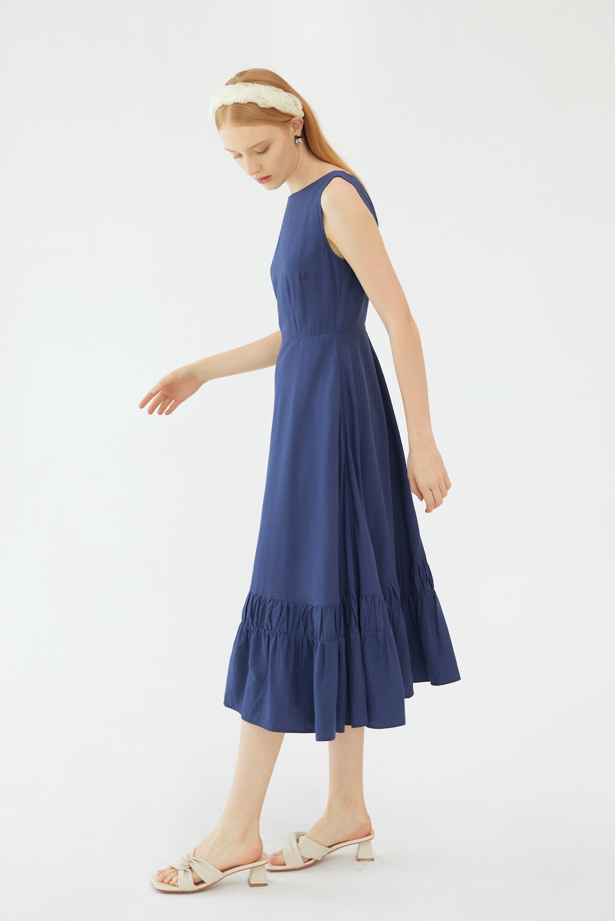 SKYE San Francisco Shop SF Chic Modern Elegant Classy Women Clothing French Parisian Minimalist Fashion Style Naomi Cutout Back Dress