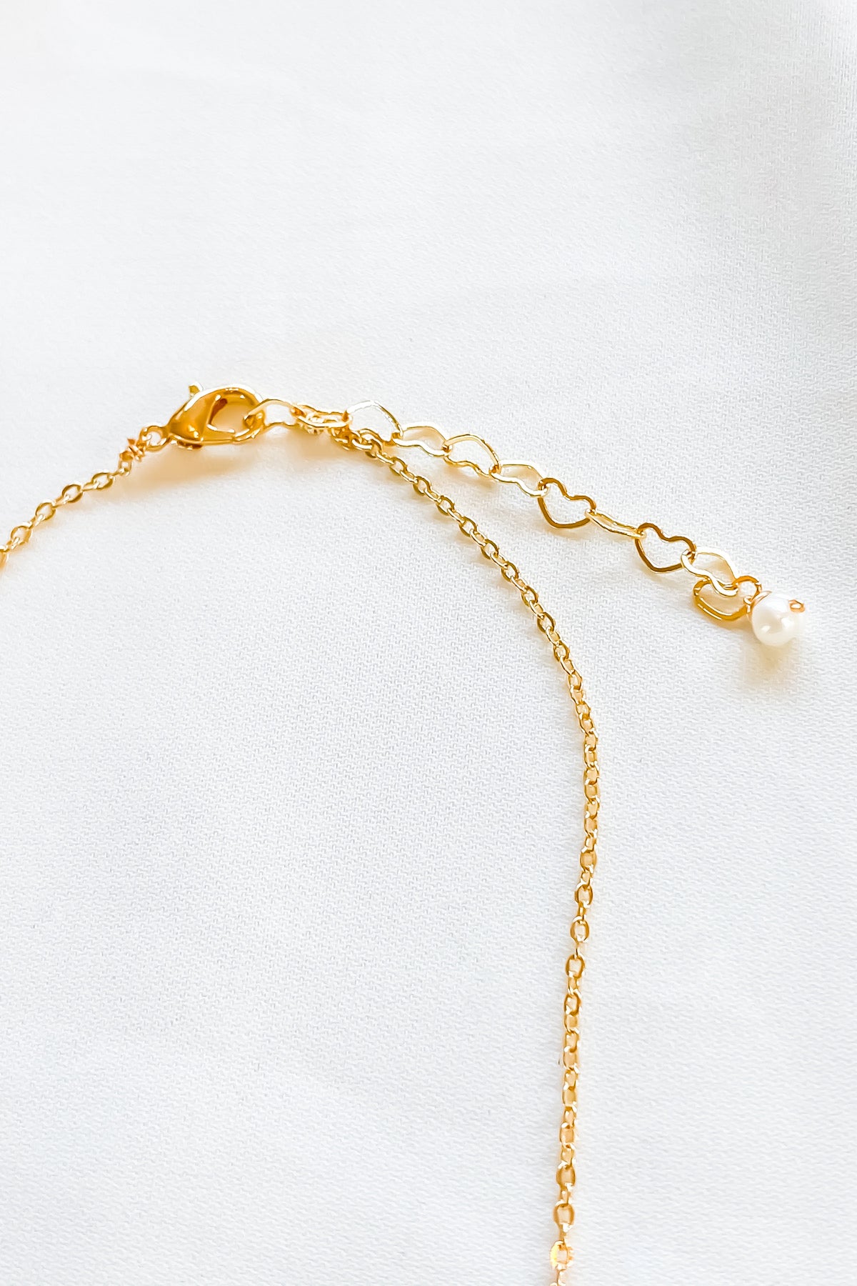 SKYE San Francisco Shop SF Chic Modern Elegant Classy Women Jewelry French Parisian Minimalist Alexine 18K Gold Rose Quartz Necklace 3