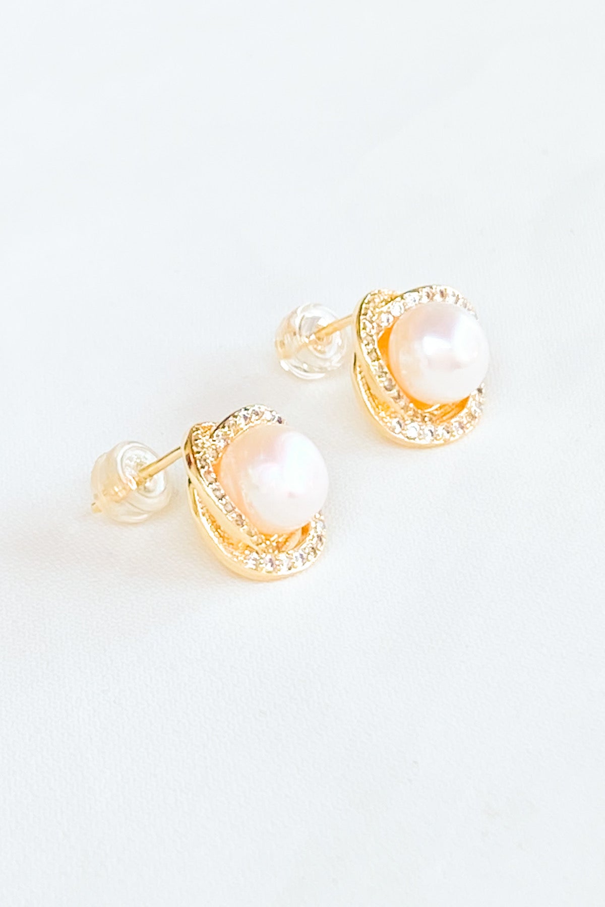 SKYE San Francisco Shop SF Chic Modern Elegant Classy Women Jewelry French Parisian Minimalist Emilien 18K Gold Crystal Pearl Earrings 4