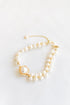 SKYE San Francisco Shop SF Chic Modern Elegant Classy Women Jewelry French Parisian Minimalist Therese 18K Gold Freshwater Pearl Bracelet 4