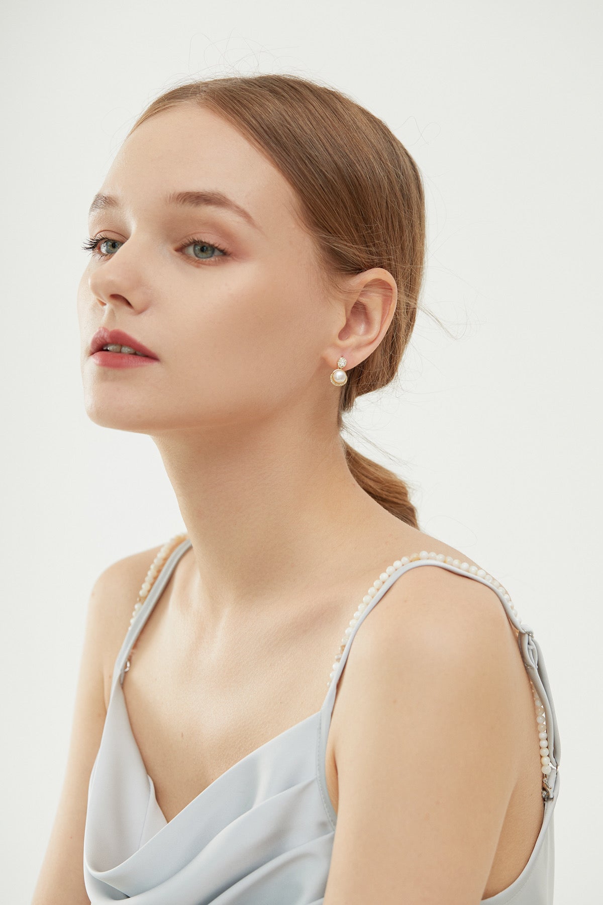 SKYE Shop Chic Modern Elegant Classy Women Jewelry French Parisian Minimalist Ayda Freshwater Pearl Drop Earrings