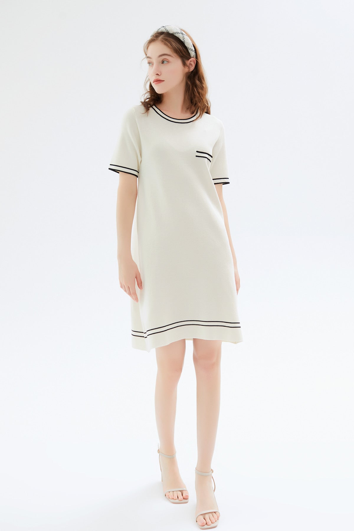 SKYE Shop Chic Modern Elegant Timeless Women Clothing French Parisian Minimalist Fashion Nicky Sweater Dress 6