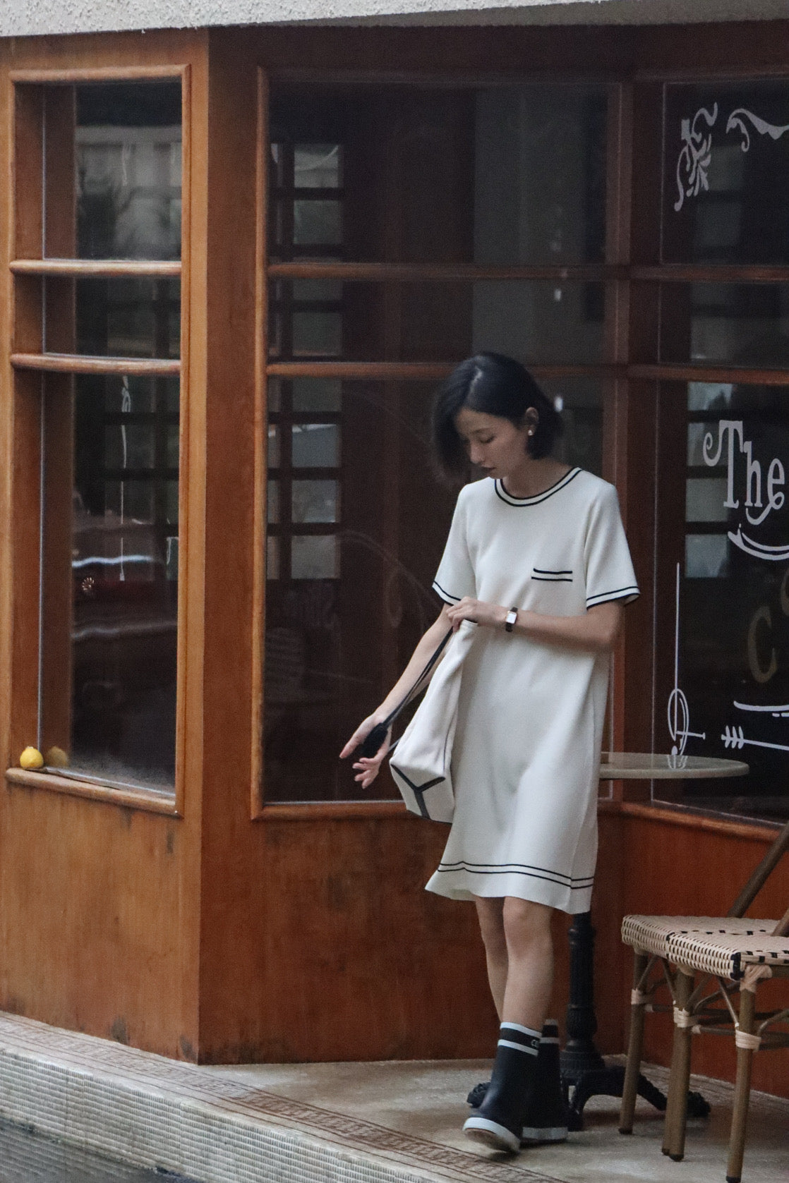 SKYE Shop Chic Modern Elegant Timeless Women Clothing French Parisian Minimalist Fashion Nicky Sweater Dress 7