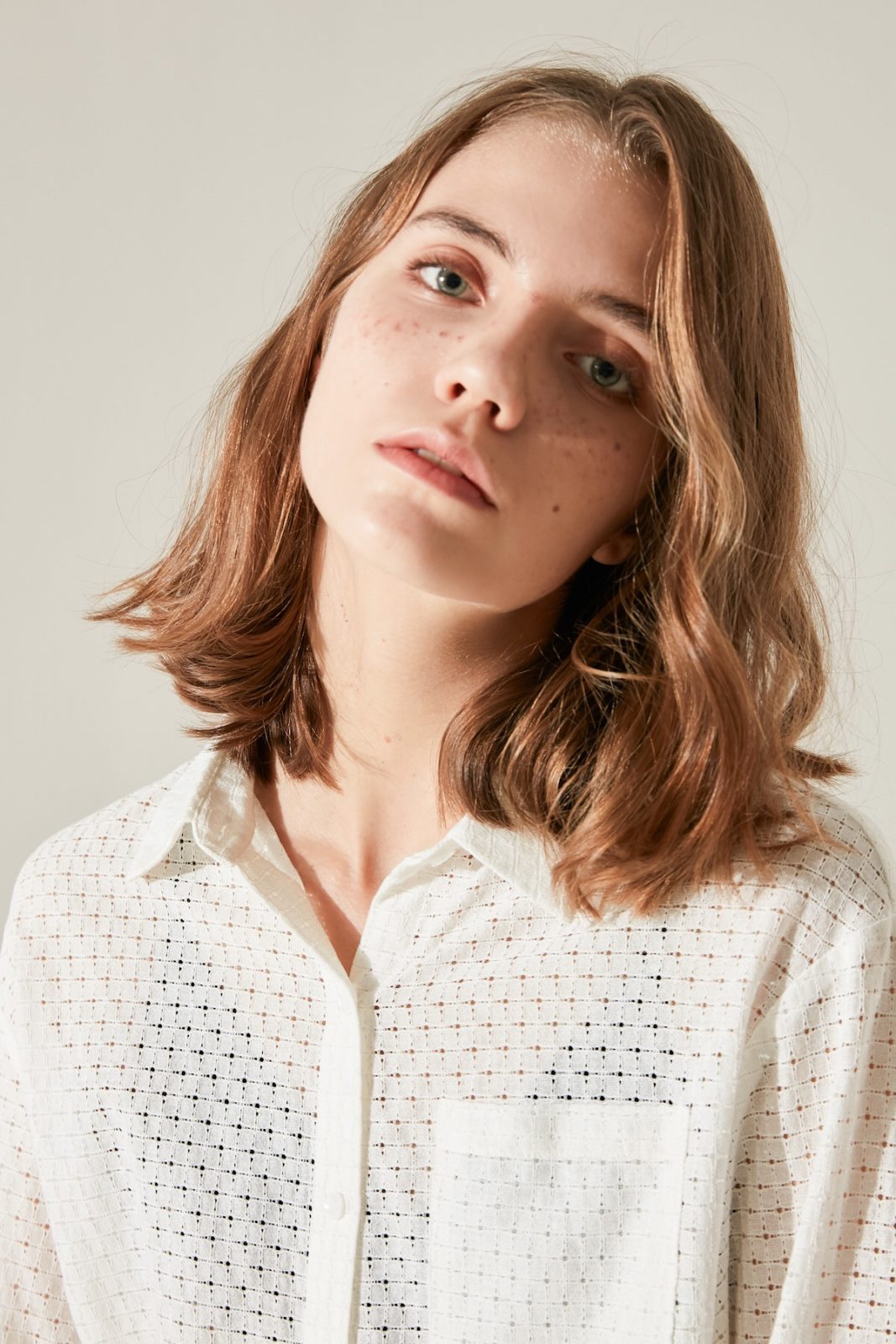 SKYE minimalist women clothing fashion Victoriana Shirt lace white 6