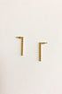 SKYE modern minimalist women fashion accessories Alexi 18K Gold Bead Earrings