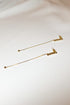 SKYE modern minimalist women fashion accessories Vella 18K Gold Earrings 5