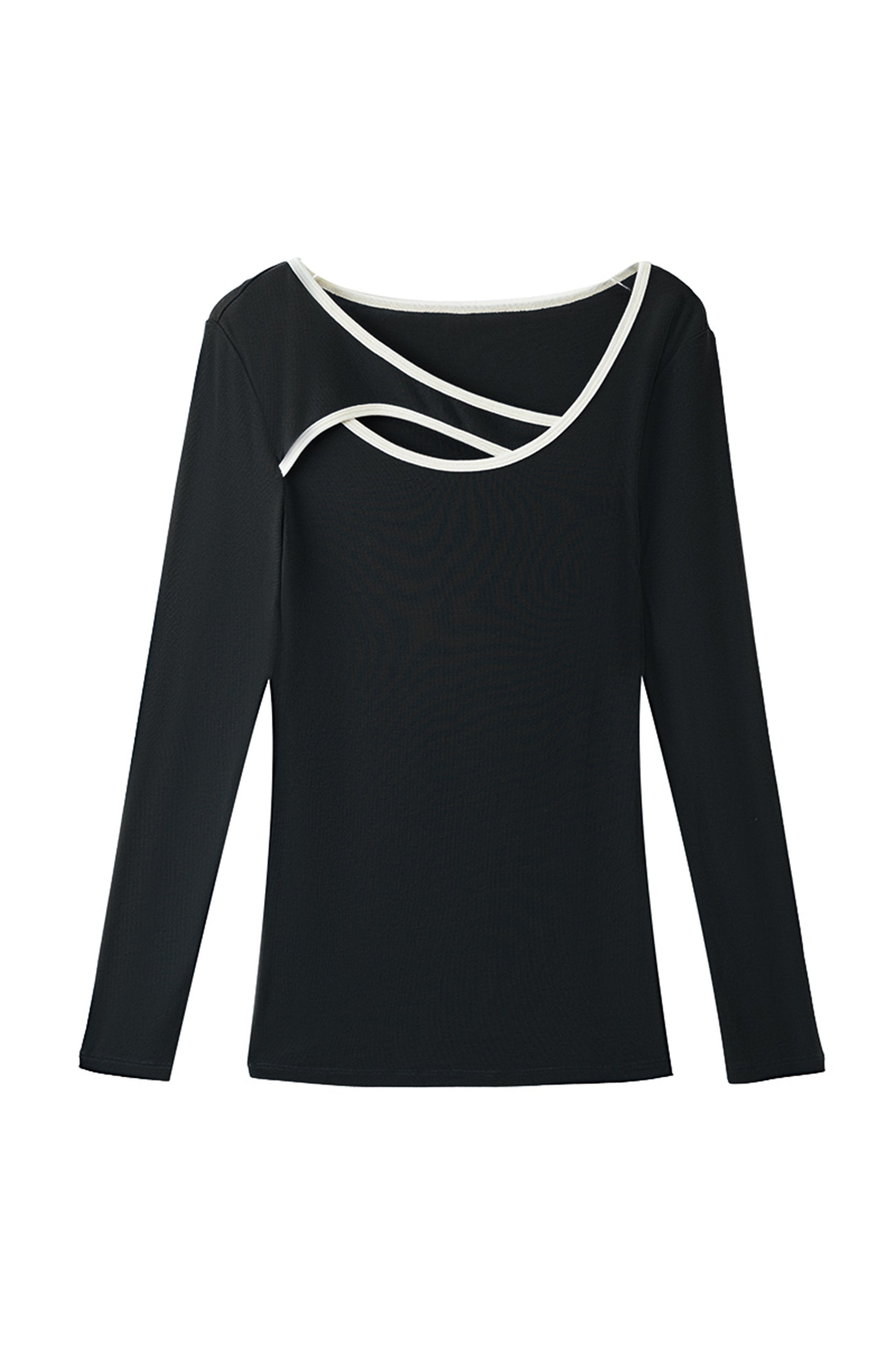 SKYEVannaAsymmetricalContrastLongSleeveTop_15