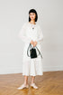 SKYE San Francisco SF California shop ethical sustainable modern chic minimalist luxury clothing women fashion Dezi Dress white