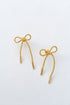 SKYE San Francisco SF California shop ethical sustainable modern minimalist quality women jewelry Luis 18K Gold Bow Earrings 3