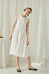 SKYE San Francisco SF ethical modern minimalist quality women clothing fashion Juliette Drawstring Dress white 3