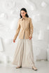 SKYE San Francisco SF shop ethical modern minimalist quality women clothing fashion Audrey Shirt beige 4