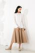 SKYE San Francisco SF shop ethical modern minimalist quality women clothing fashion Audrey Shirt white 3
