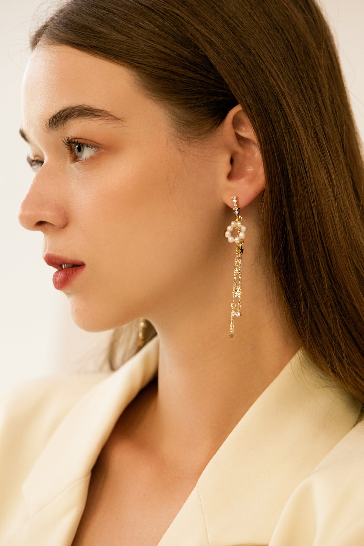 Anna Freshwater Pearl Star Drop Earrings – ethical jewelry brands