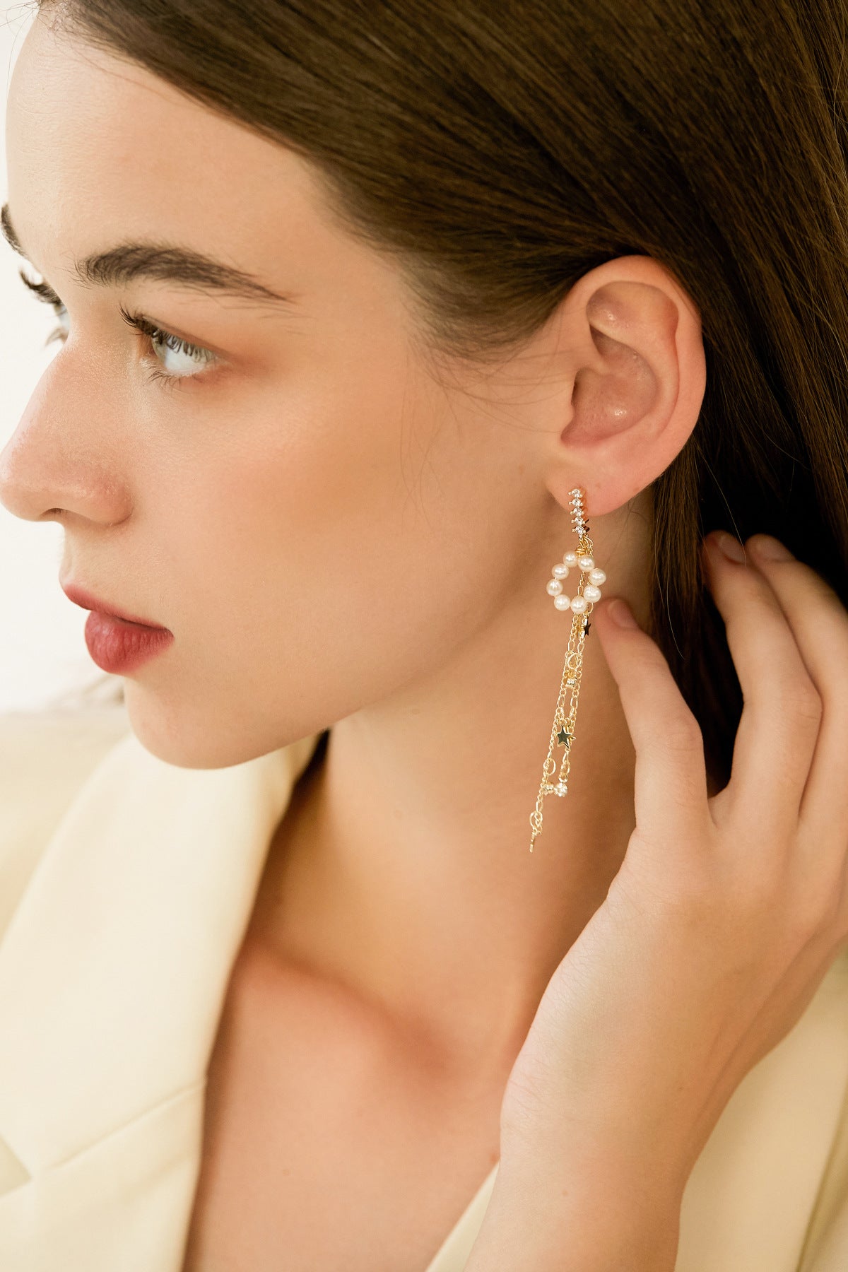 9ct Gold Star Drop Earring – Blacoe Jewellers